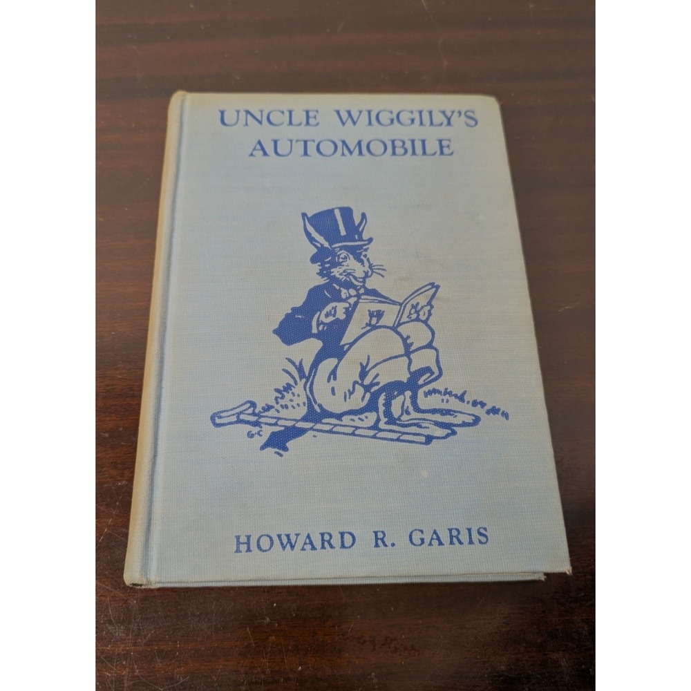Vintage 1939 Uncle Wiggily's Automobile Howard R Garis Platt & Munk HC Book